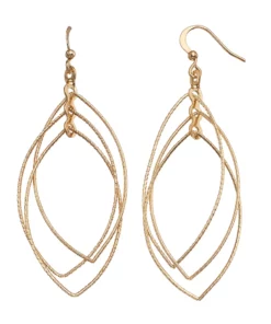 Sonoma Goods For Life™ Nickel Free Triple Marquise Drop Earrings