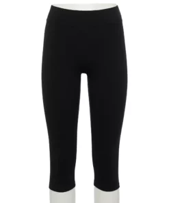 Petite Sonoma Goods For Life® Wide-Waist Capri Leggings