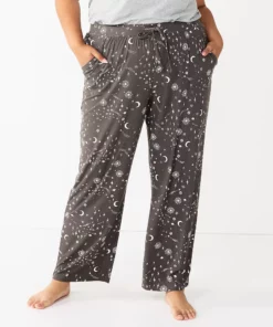 Plus Size Sonoma Goods For Life® Knit Pajama Pants
