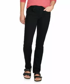 Women's Sonoma Goods For Life® Straight-Leg High-Waisted Curvy Jeans