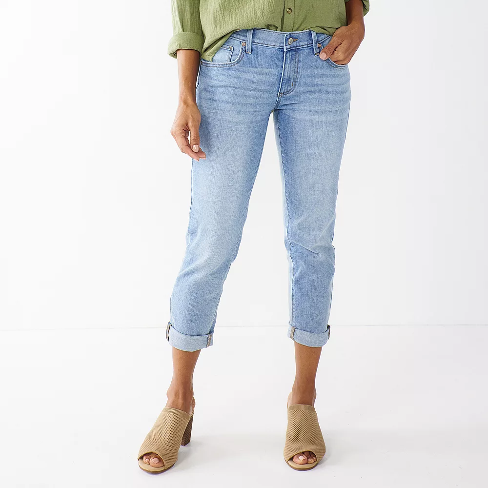 Women's Sonoma Goods For Life® Girlfriend Jeans - Image 3