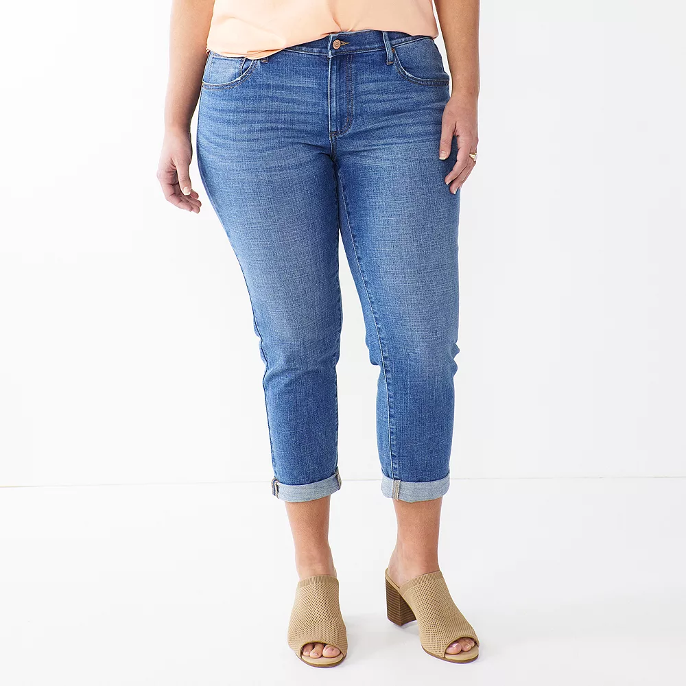 Women's Sonoma Goods For Life® Girlfriend Jeans - Image 2