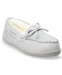 Women's Sonoma Goods For Life® Recycled Faux Suede Moccasin Slippers