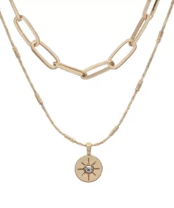Sonoma Goods For Life® 2 Row Chain Necklace