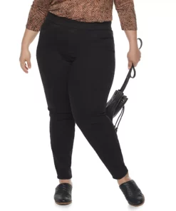 Plus Size Sonoma Goods For Life® Comfortable Favorite Mid-Rise Jeggings