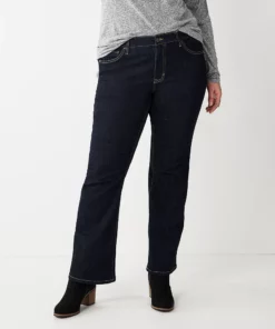 Plus Size Sonoma Goods For Life® Premium Bootcut Jeans