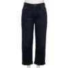 Plus Size Sonoma Goods For Life® Premium Curvy High-Waisted Straight-Leg Crop Jeans