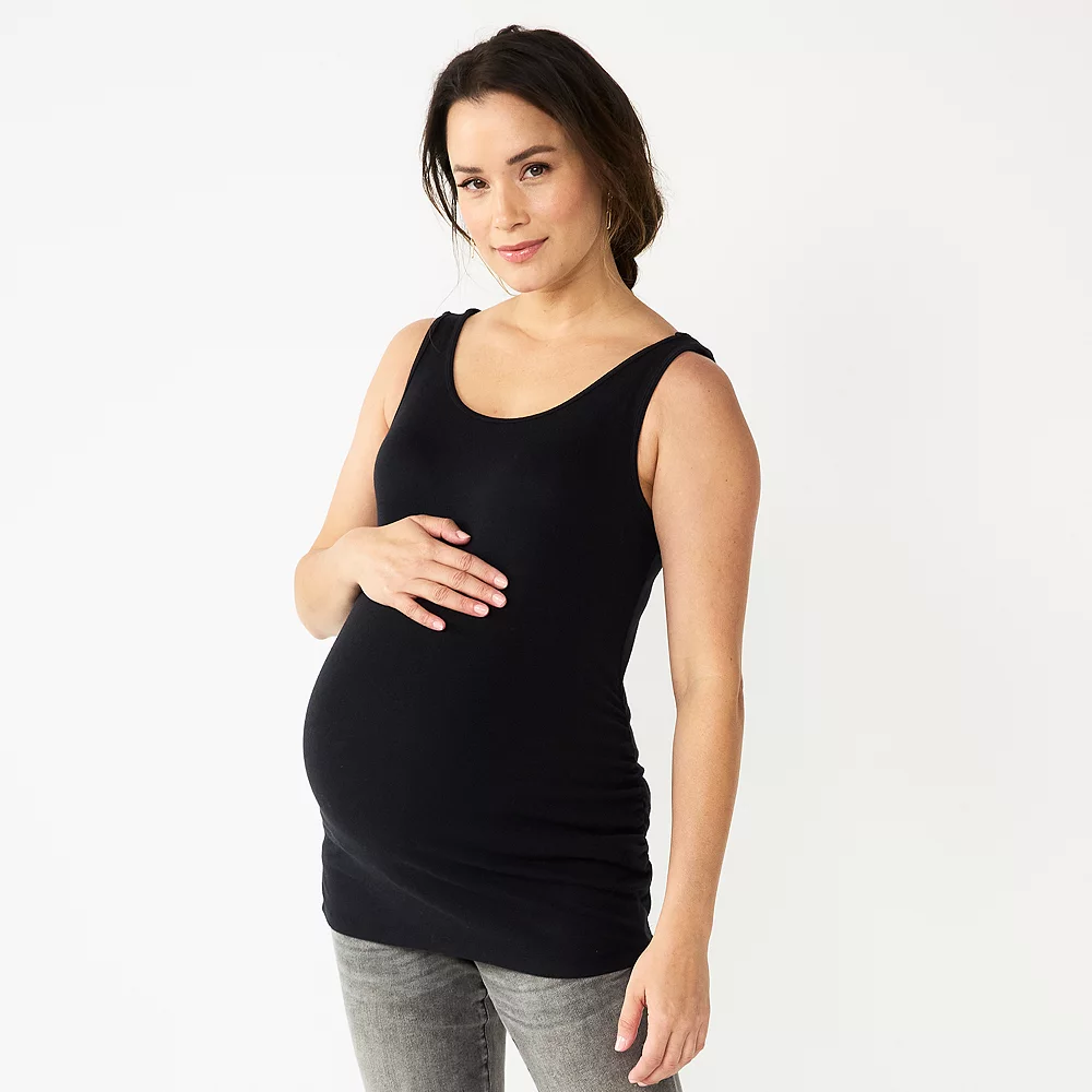 Maternity Sonoma Goods For Life® Essential Tank - Image 4