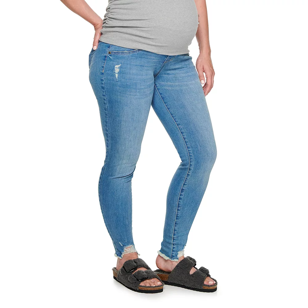 Maternity Sonoma Goods For Life® Demi Belly Band Jeggings - Image 2