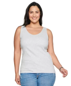 Plus Size Sonoma Goods For Life® Everyday Rib Tank