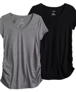 Maternity Sonoma Goods For Life® 2-pack Essential Short Sleeve Tee