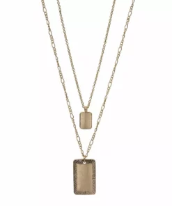 Sonoma Goods For Life® Multi Layered Square Drop Necklace