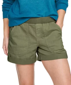 Petite Sonoma Goods For Life® Rib Waistband Utility Shorts