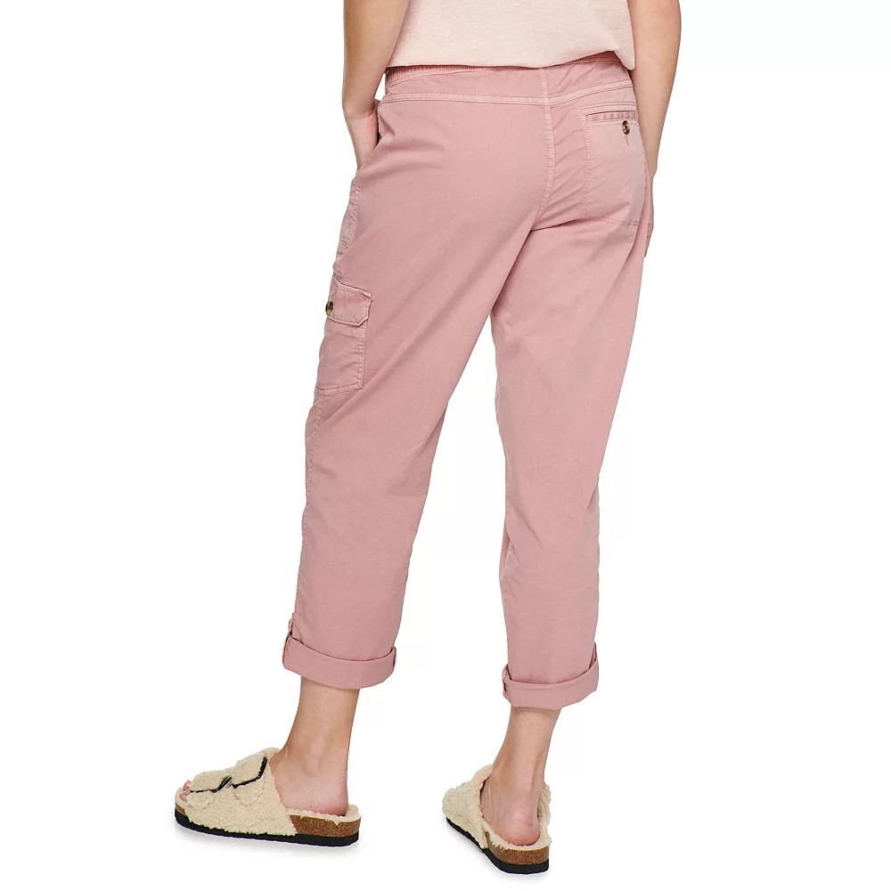 Women's Sonoma Goods For Life® Comfort Waist Utility Capri Pants - Image 12