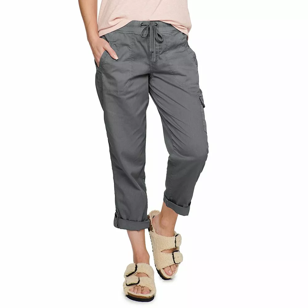 Women's Sonoma Goods For Life® Comfort Waist Utility Capri Pants - Image 8