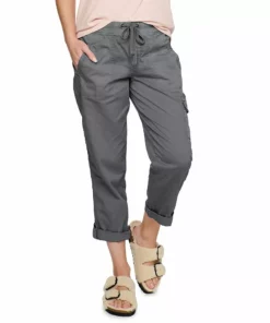 Petite Sonoma Goods For Life® Pull-On Utility Capri Pants