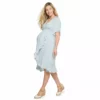 Maternity Sonoma Goods For Life® Flutter Sleeve Wrap Dress