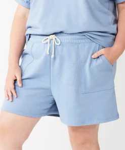 Plus Size Sonoma Goods For Life® French Terry Sweat Shorts