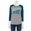 Women's Sonoma Goods For Life® Three Quarter Sleeve Baseball Graphic Tee