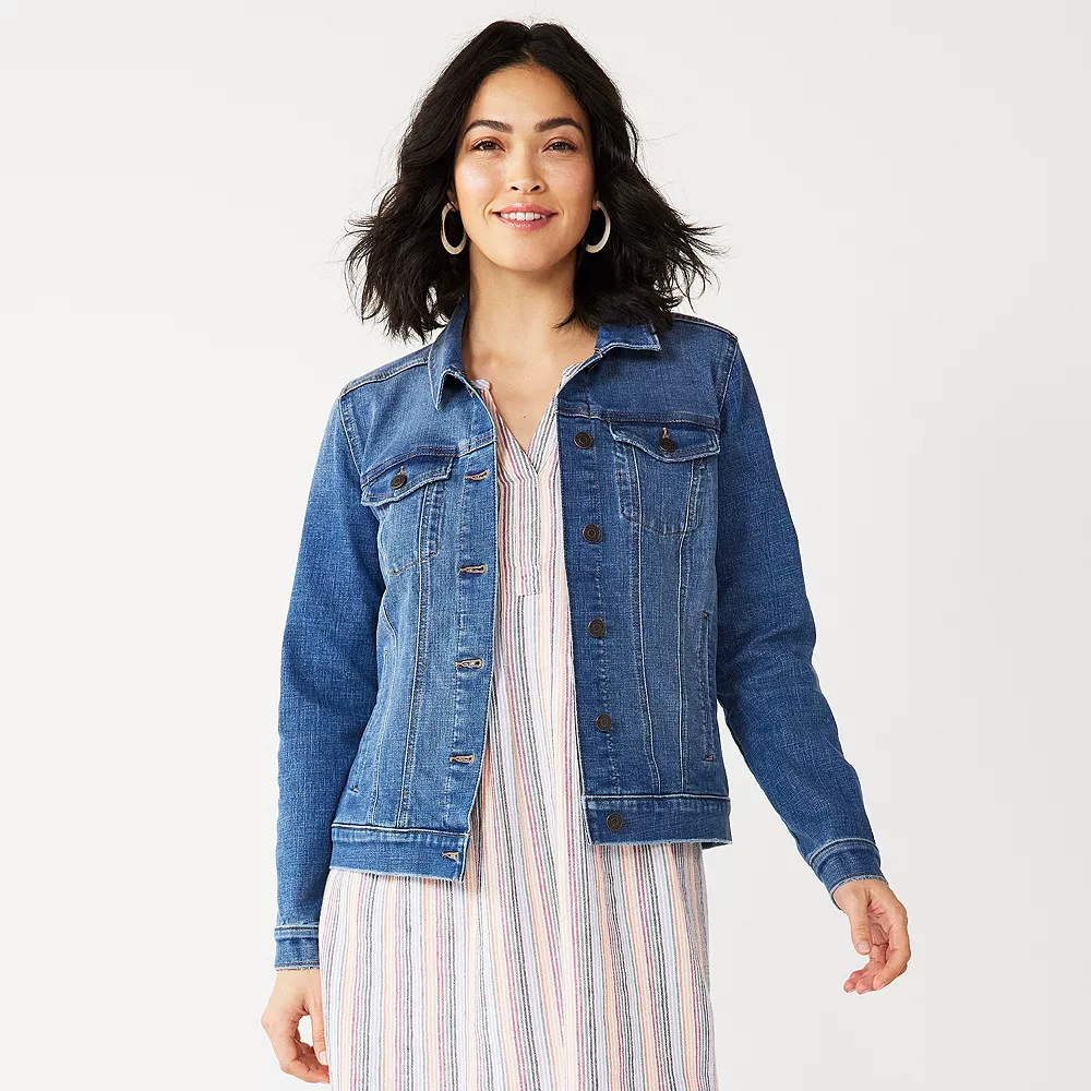 Women's Sonoma Goods For Life® Jean Jacket - Image 3