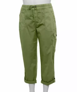 Plus Size Sonoma Goods For Life® Comfort Waist Utility Capri Pants