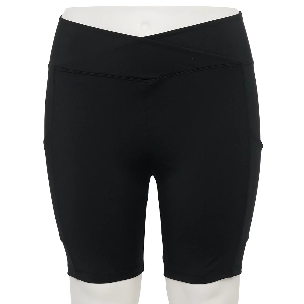 Plus Size Sonoma Goods For Life® Crossover Waist Shorts - Image 4