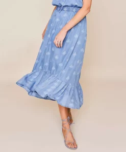 Women's Sonoma Goods For Life® x Lauren Lane Pull-On Tiered Skirt