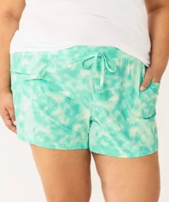 Plus Size Sonoma Goods For Life® Pajama Shorts