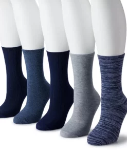 Women's Sonoma Goods For Life® 5-Pack Geo Crew Socks
