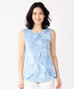 Maternity Sonoma Goods For Life® Sleeveless Tulip-Front Nursing Top