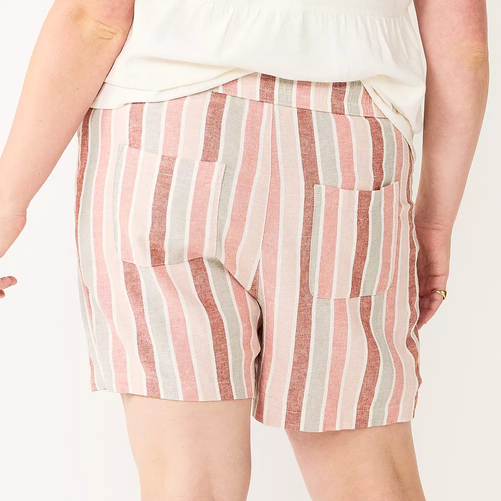 Plus Size Sonoma Goods For Life® Easy Pull-On Shorts - Image 6