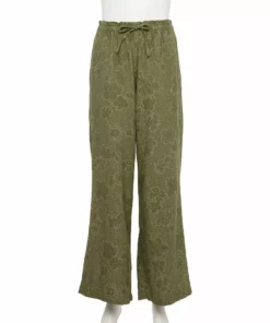 Women's Sonoma Goods For Life® Wide-Leg Linen Blend Pants