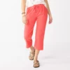 Women's Sonoma Goods For Life® Cropped Lightweight Lounge Pants