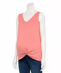 Maternity Sonoma Goods For Life® Knot-Hem Tank