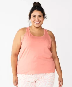 Plus Size Sonoma Goods For Life® Essential Pajama Tank Top