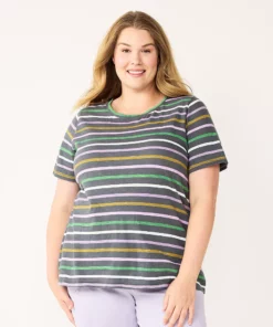 Petite Plus Size Sonoma Goods For Life® Crewneck Tee