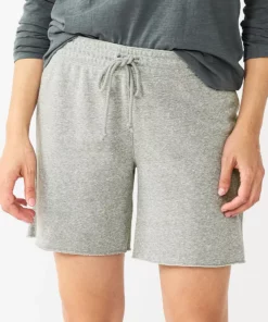 Petite Sonoma Goods For Life® Cutoff Bermuda Sweat Shorts