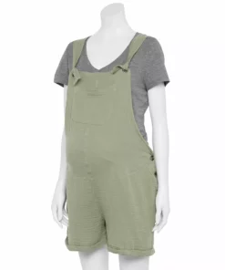 Maternity Sonoma Goods For Life® Double Knotted Shortalls