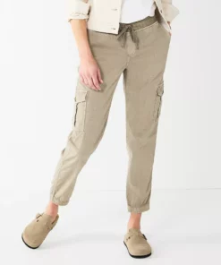 Women's Sonoma Goods For Life® Mid Rise Pull On Jogger Pants