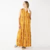 Petite Sonoma Goods For Life® Tiered Maxi Dress