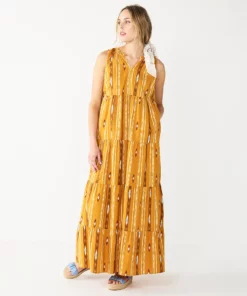 Women's Sonoma Goods For Life® Tiered Maxi Dress