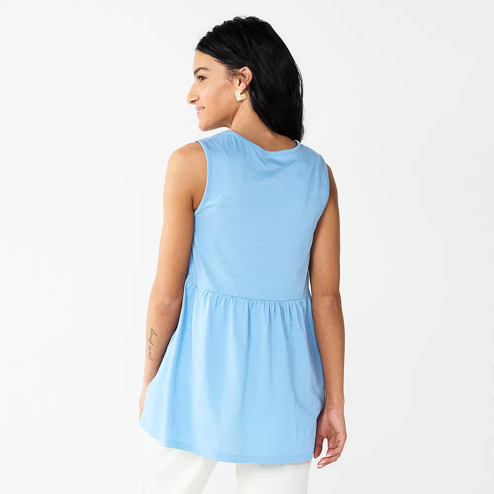 Maternity Sonoma Goods For Life® Swing Babydoll Top - Image 4