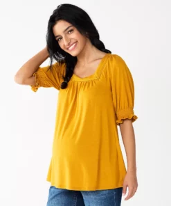 Maternity Sonoma Goods For Life® Relaxed Back-Tie Top