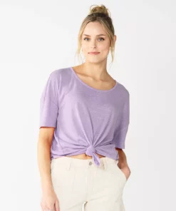 Women's Sonoma Goods For Life® Relaxed Scoopneck Tee