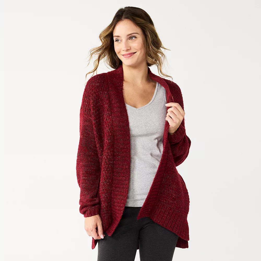 Women's Sonoma Goods For Life® Plush Cardigan - Image 4