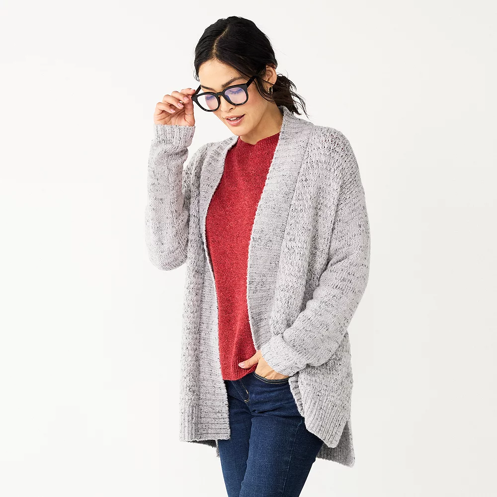 Women's Sonoma Goods For Life® Plush Cardigan - Image 5
