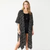 Women's Sonoma Goods For Life Ikat Burnout Long Tacked Ruana