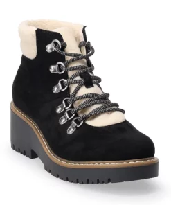 Sonoma Goods For Life® Lumbar Women's Wedge Hiker Boots