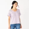 Women's Sonoma Goods For Life® Ruffled Babydoll Top