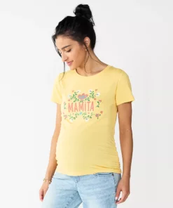 Maternity Sonoma Goods For Life® Short Sleeve Crewneck Tee